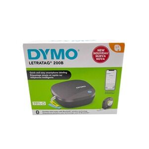 DYMO LetraTag 200B Portable Handheld Bluetooth Wireless Thermal Label Maker